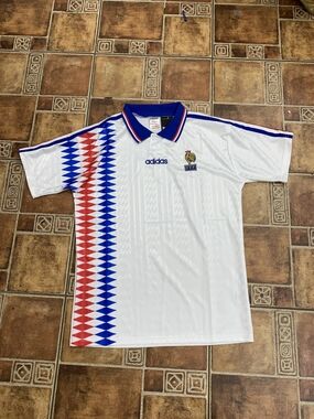 Adidas France 1994/96 Retro Jersey Size M